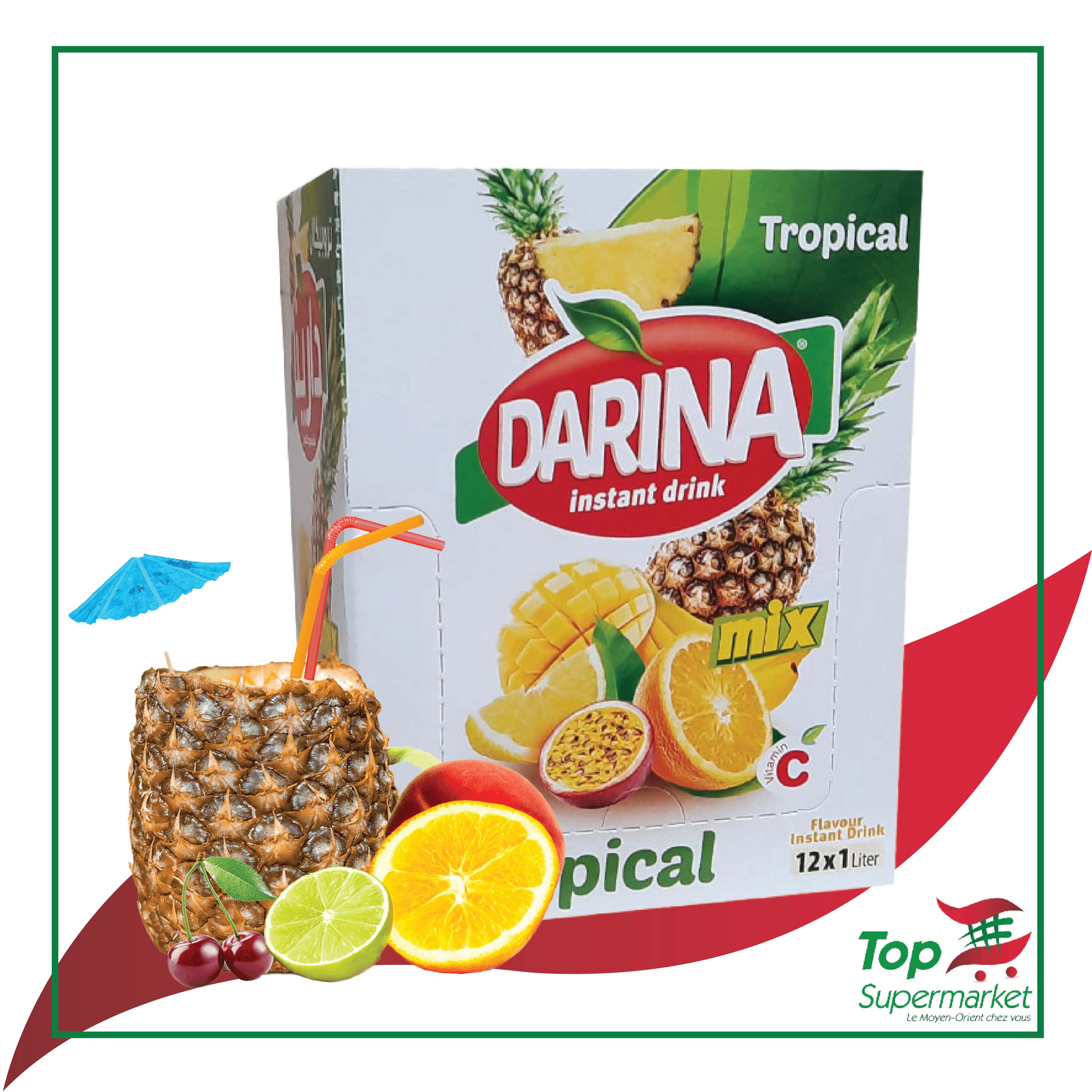 Darina jus en poudre Tropical (12x30gr)